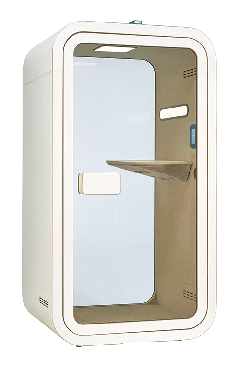 ACOUSTIC SPACE 120, akustický box 2200x1200x990 mm, bílá/bílá